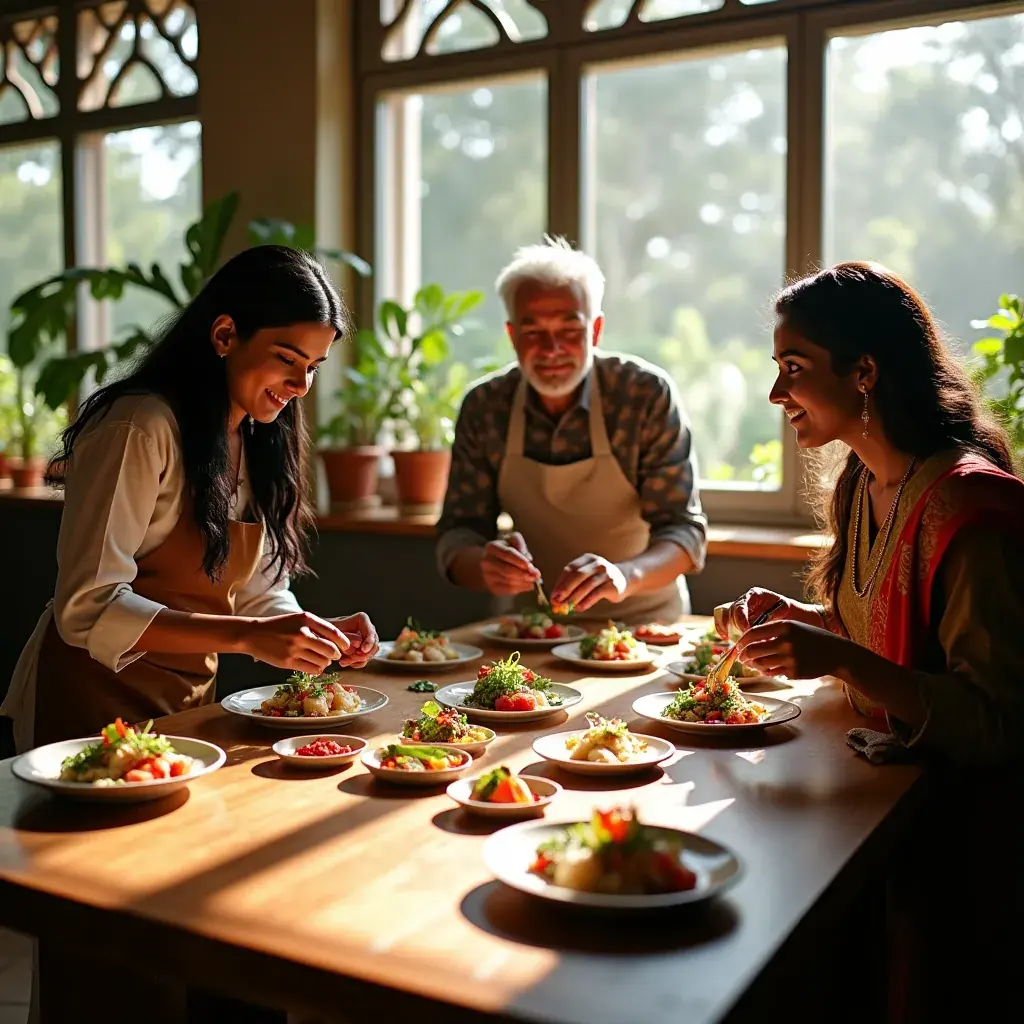 Modern office workspace